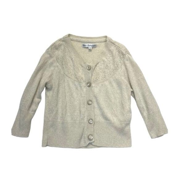 Marks & Spencer Gold Cardigan Size 6 knit - Picture 1 of 7